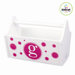 Personalized Toy Box Caddy in White