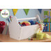 Toy Box Caddy in White
