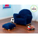 Kid's Rocking Chair and Ottoman Set