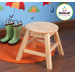 Round Stool in Natural