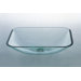Rectangular Vessel Sink with Tempered Glass