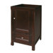 Neo Classic Juliet 18" Bathroom Vanity Cabinet in Vintage Walnut