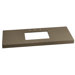 49" x 22" Wide Appeal Vanity Top for 1 Undermount Sink with 2-3/4" Thickness