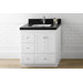 Shaker - 30inches Cabinet w/2 wood doors - 3 RIGHT side drawers & bottom drawer