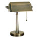 Bankers Sight Saver Lamp in Antique Brass