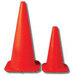 Orange 10 W Series Traffic Cone With Orange Base