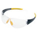 CK2 Series Safety Glasses - checkmate safety glassessmoke temple clear lens