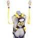 Talon&reg; Tie-Back Self Retracting Lifelines - twin leg 100% tie-off tie-back talon self retrac