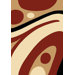 Moda Burgundy/Beige Galaxy Rug