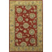 Kasmir Sienna Red/Gold Allover Kashan Rug