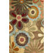 Ruby Sage Retro Flora Rug