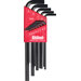 13 Piece Long Arm Hex Key Standard 10213                            
