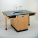 Double Faced 4 Student Island Workstation
