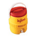 400 Series Coolers - 5 gal yellow/red plasticind. cooler