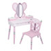 Sugar Plum Vanity Table & Chair Set