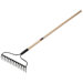 Garden Rakes - 14" eagle welded bow rake 54" handle