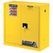 Yellow Safety Cabinets for Flammables - 30 gal cab man w/pdle hndl