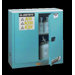 X 43" X 18" Blue 30 Gallon Steel Undercounter Sure-Grip&reg; EX Safety Cabinet For Corrosives With 2 Manual Doors And 1 Shelf