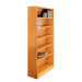 1100 NY Series 72" H Six Shelf Bookcase