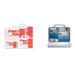 10 Person Industrial First Aid Kits - 10 person steel weatherproof first aid kit w/e