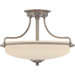 3 Light Griffin Semi Flush Mount