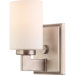 Taylor  Vanity Light in Antique Nickel