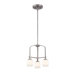 Taylor Three Light Mini Pendant in Antique Nickel