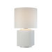 Lenox 22" One Light Table Lamp in White