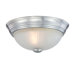 Melon One Light Flush Mount in Polished Chrome