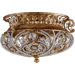La Crysta 3 Light Flush Mount