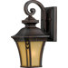 Norfolk Small Wall Lantern in Terra Bronze