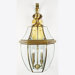 29" Newbury Outdoor  Wall Lantern in Antique Brass