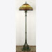 Tiffany 2 Light Floor Lamp