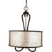 Anson 3 Light Drum Pendant