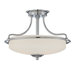 Griffin 3 Light Semi Flush Mount
