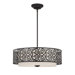 Quoizel Fixture 3 Light Drum Pendant
