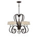 Uptown Madison Manor 5 Light Chandelier