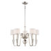 Uptown Park Avenue Penthouse 5 Light Chandelier