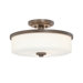 Massena 3 Light Semi Flush Mount