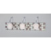 Vetreo Retro Three Light Bath Vanity in Polished Chrome