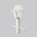 Weather Resistant Post Lantern with Ribbed Mansard Roof
