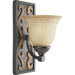 Thomasville Provence Old Iron Crackle  Wall Sconce 