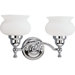 Lawford Vanity Light in Polished Chrome