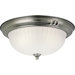 Huntington  Antique Nickel Flush Mount