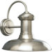 Brookside Antique Nickel  Outdoor Wall Lantern