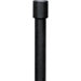 8-1/2" Black Mounting Stem for Landscape Lighting
