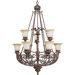Thomasville Messina 9 Light Chandelier