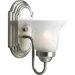 Builder Bath Wall Sconce in Brushed Nickel