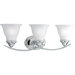 Trinity  Vanity Light in Polished Chrome