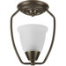 New Bedford 1 Light Foyer Semi Flush Mount
